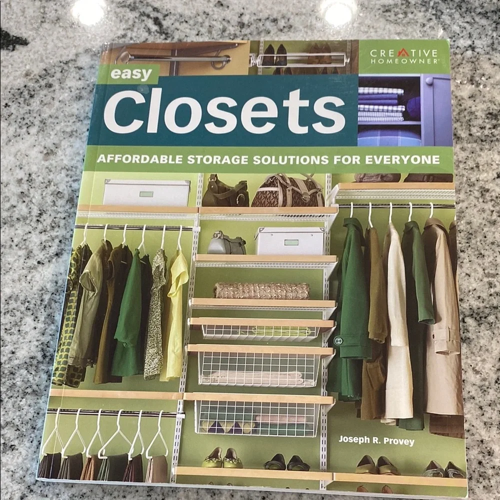 Creative Closets Easy Closets Storage Guide Book!